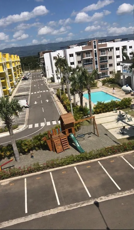 Lägenhet Apartamento Amueblado Residencial Parma Real Santiago De Los Caballeros